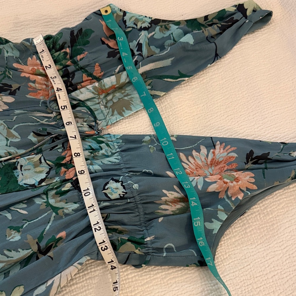 H&M Floral Deep V Maxi Dress - Picture 10 of 14